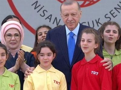 Cumhurbaşkanı Erdoğan çocuklarla buluştu: Bu Millet Bahçesi'ni açarken bugünleri hayal ettim!