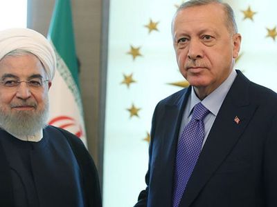 Cumhurbaşkanı Erdoğan, Hasan Ruhani ile Görüştü