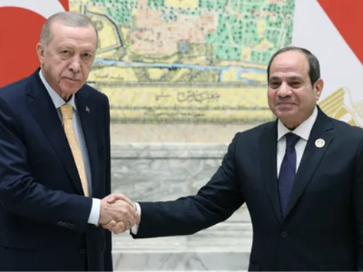 Cumhurbaşkanı Erdoğan ile Sisi bir araya geldi