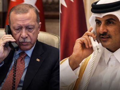 Cumhurbaşkanı Erdoğan, Katar Emiri Al Sani ile görüştü