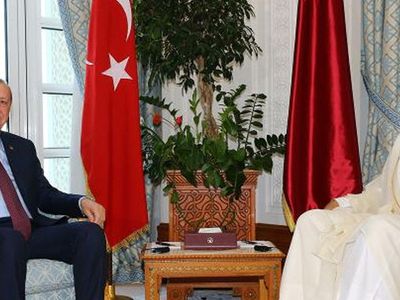 Cumhurbaşkanı Erdoğan Katar Emiri Al Sani İle Telefonda Görüştü