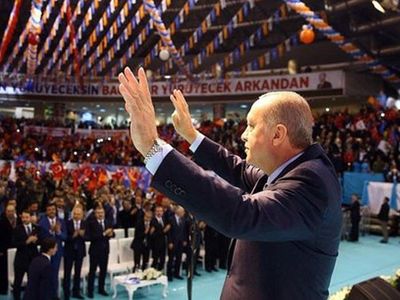Cumhurbaşkanı Erdoğan Kongrede 81 İl İçin Şiir Okudu