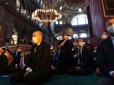 Cumhurbaşkanı Erdoğan'dan Ayasofya Camii Mesajı: Kıyamete Kadar Eksik Olmayacak