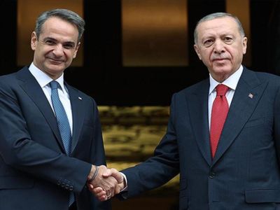 Cumhurbaşkanı Erdoğan’dan Miçotakis paylaşımı: ‘Kendisini Ankara’da misafir etmekten memnuniyet duydum’