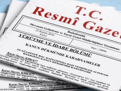 Cumhurbaşkanı Erdoğan’ın imzasıyla Resmi Gazete’de: Kritik mevkilere atamalar gerçekleşti