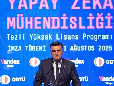 Cumhurbaşkanı Yardımcısı Cevdet Yılmaz'dan ODTÜ'de Yapay Zeka Vurgusu