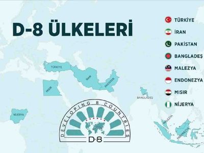 D-8 nedir, ne demektir? D-8 ne amaçla kurulmuştur? D-8 üyeleri hangileridir? D-8 zirvesi nedir? D-8 ülkeleri hakkında detaylı bilgiler