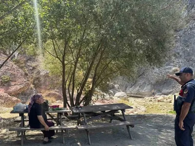 Harmankaya Kanyonu'nda ziyaretçilere dikkatli olma çağrısı