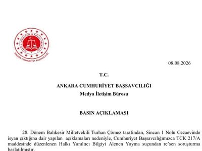 Turhan Çömez hakkında “halkı yanıltıcı bilgiyi yayma” suçundan soruşturma