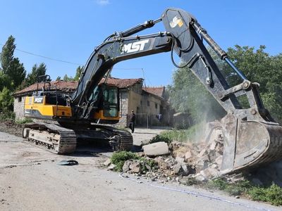 Bünyan'da cezaevi yolu için genişletme çalışmaları sürüyor