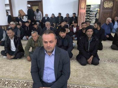 Başören Köyü'nde cami dualarla ibadete açıldı