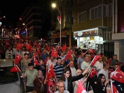 Demirci'de 15 Temmuz anma etkinlikleri düzenlendi