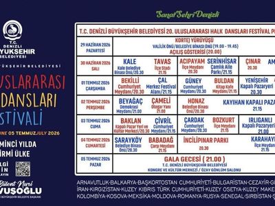 Denizli kültürlerin buluşmasına ev sahipliği yapacak