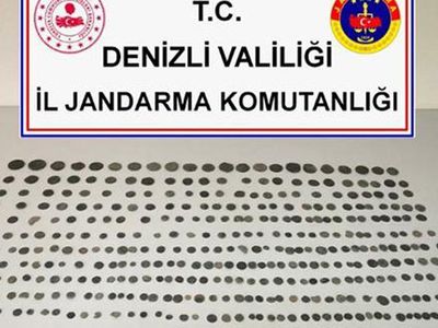 Denizli'de 395 Tarihi Eser Ele Geçirildi: 3 Gözaltı