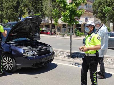 Denizli’de Araç Çarpan Yaya 40 Metre Sürüklendi