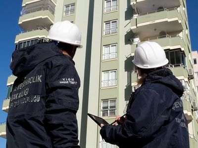 Deprem sonrası hasar tespit çalışmaları devam ediyor