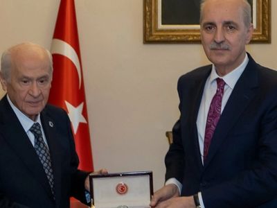 Devlet Bahçeli ile Numan Kurtulmuş Görüştü!
