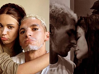 Devrim Özkan ile Lucas Torreira’dan samimi poz: Havuz başında aşk fotoğrafı verdiler