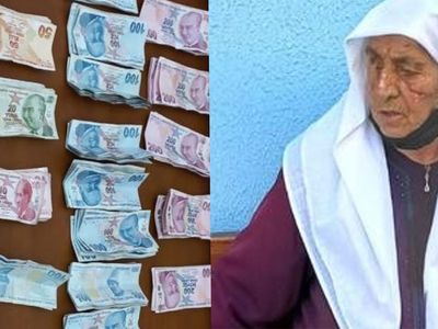 Dilenci hayrete düşürdü! Bakın üzerinden neler neler çıktı