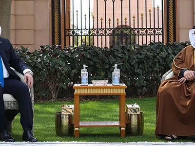 Dışişeleri Bakanı Mevlüt Çavuşoğlu, Bahreyn Veliaht Prensi Ve Başbakanı Al Khalifa'yla Görüştü