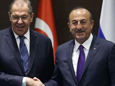 Dışişleri Bakanı Çavuşoğlu ile Rus Mevkidaşı Lavrov Görüştü