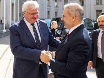 Dışişleri Bakanı Fidan, Kiev’de Ukraynalı mevkidaşı Sibiha ile görüştü