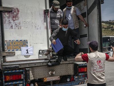DSÖ'nün Yolladığı Aşılar İdlib'e Ulaştı