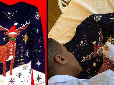 Dünyanın En Pahalı Noel Kazağı! 30 Bin Siterline Satışa Çıkarılıyor