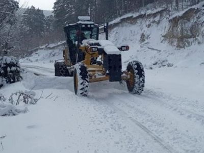 Düzce’de 24 Köy Yolu Kar  Sebebiyle Ulaşıma Kapandı