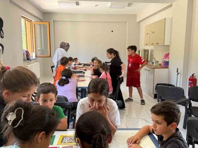 Düzce'de akıl ve zeka oyunları eğitimiyle öğrenme süreci