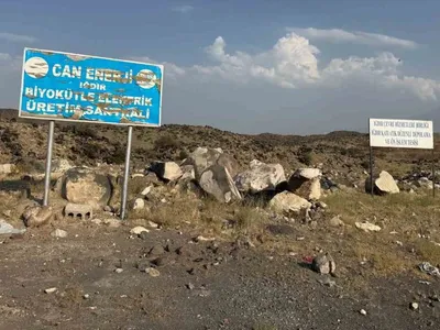 Iğdır'daki katı atık tesisinde yangın paniği
