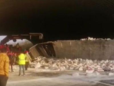 Edirne İstikametinde Kaza: 1 Yaralı