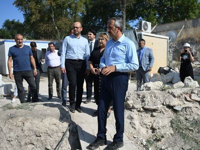 Edirne'deki Gazi Mihal Hamamı'nın Restorasyonu Devam Ediyor