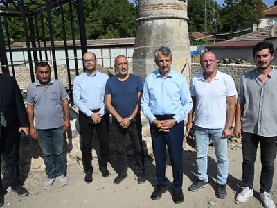 Edirne'deki Şeyh Şüceaddin Camisi'nin Restorasyonu Devam Ediyor