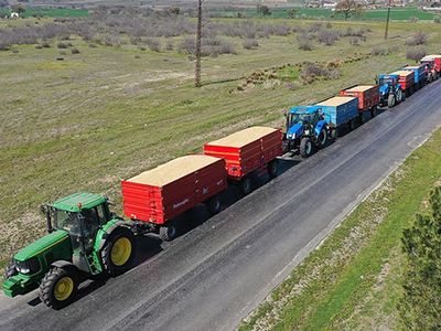 Edirne’deki Üreticiler Depolarında Kalan Çeltikleri TMO'ne Getirmeye Başladı