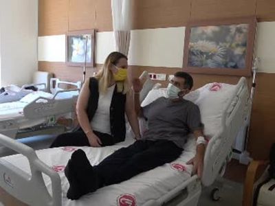 Eşinin böbreğiyle yeniden hayata tutunan Yalçın Arslan'ın hikayesi