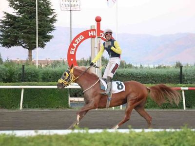 Elazığ hipodromunda valilik koşusunu nesib kazandı