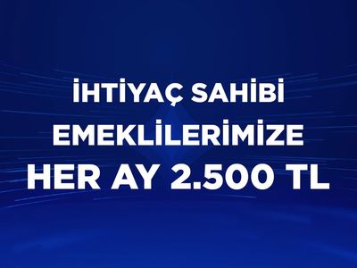 Emeklilere yönelik destek Kurum’dan geldi: Her ay 2.500 TL