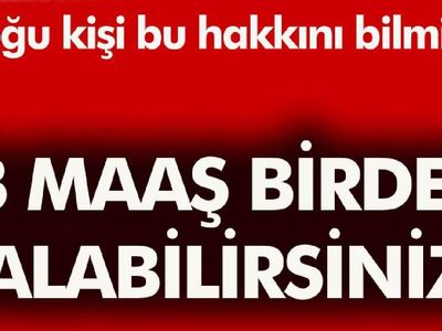 Emeklilerin beklediği müjdeli haber! Emekli maaşı alanlara ek ödeme: 3 maaş aynı anda alınabileceksiniz