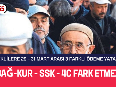 Emekliye 29 - 31 Mart arası 3 farklı ödeme yatacak! Tahsis numaranızın sonunu kontrol edin