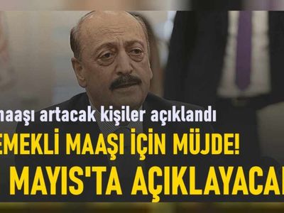 Emekliye canlı yayında 1 Mayıs müjdesi! En düşük emekli maaşına yüzde 40'a varan zam! İşte detaylar...