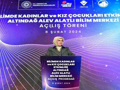 Emine Erdoğan, ‘Bilimde Kadın ve Kız Çocukları Günü'nde Alev Alatlı Bilim Merkezi açılışına katıldı: Eğitim ve teknolojiye verdiği önemle dikkat çekti!