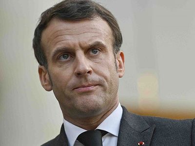 Emmanuel Macron Filistin'i Kınadı