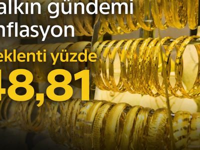 Enflasyon beklentisi halkta düşmedi: Altın yine ilk tercih