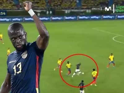 Enner Valencia, Davinson Sanchez'i dağıttı
