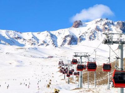 Erciyes'te Kar Kalınlığı 1,5 Metreyi Aştı