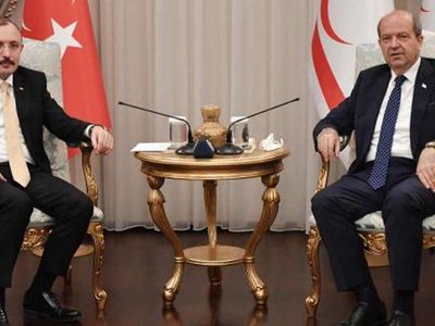 Ersin Tatar, Ticaret Bakanı Muş'la Bir Araya Geldi