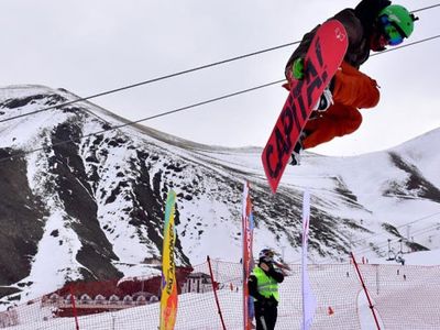 Erzurum Palandöken’de Adrenalin Zirvede