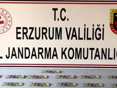 Erzurum'da Sahte Dolar Ele Geçirildi
