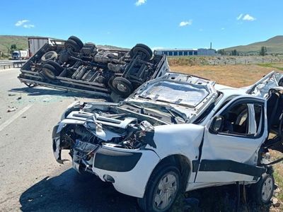 Erzurum'da altı ayda 745 ölümlü-yaralamalı trafik kazası